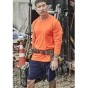Mens Hi Vis Long Sleeve Tee