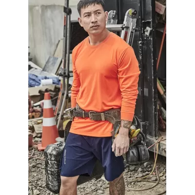 Mens Hi Vis Long Sleeve Tee