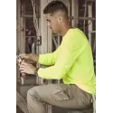 Mens Hi Vis Long Sleeve Tee