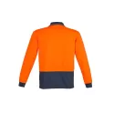 Mens Hi Vis Comfort Back Long Sleeve Polo