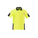 Mens Hi Vis Reinforced Squad Short Sleeve Polo