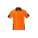 Mens Hi Vis Reinforced Squad Short Sleeve Polo