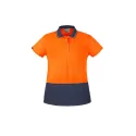 Womens Hi Vis Basic Short Sleeve Polo
