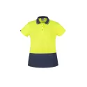 Womens Hi Vis Basic Short Sleeve Polo