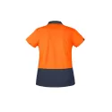 Womens Hi Vis Basic Short Sleeve Polo