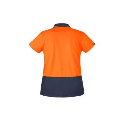 Womens Hi Vis Basic Short Sleeve Polo
