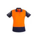 Womens Hi Vis Zone Short Sleeve Polo