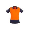 Womens Hi Vis Zone Short Sleeve Polo
