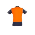Womens Hi Vis Zone Short Sleeve Polo