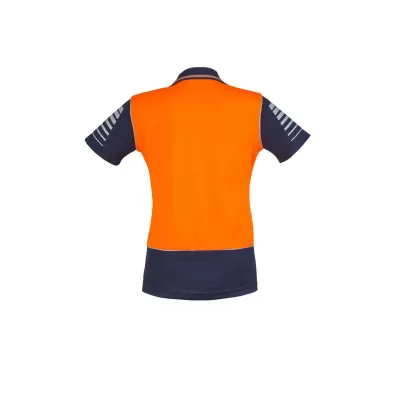 Womens Hi Vis Zone Short Sleeve Polo