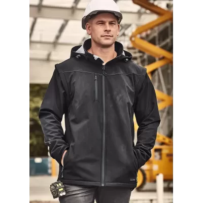 Unisex Streetworx 2 In 1 Stretch Softshell Jacket
