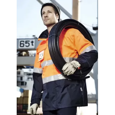 Mens Hi Vis Ultralite Waterproof Jacket
