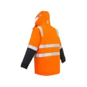 Mens Hi Vis 4 In 1 Waterproof Jacket