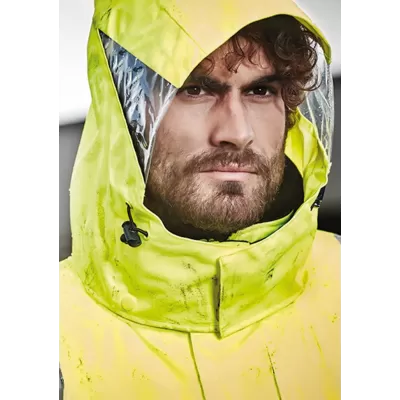 Mens Hi Vis 4 In 1 Waterproof Jacket
