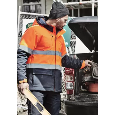 Unisex Hi Vis Antarctic Softshell Jacket