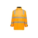 Unisex Hi Vis VIC Rail 4 In 1 Waterproof Jacket