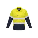 Mens Hi Vis Cotton Drill Jacket