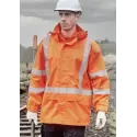 Mens Hi Vis X Back Ultralite Waterproof Jacket