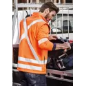 Unisex Hi Vis X Back 2 In 1 Softshell Jacket