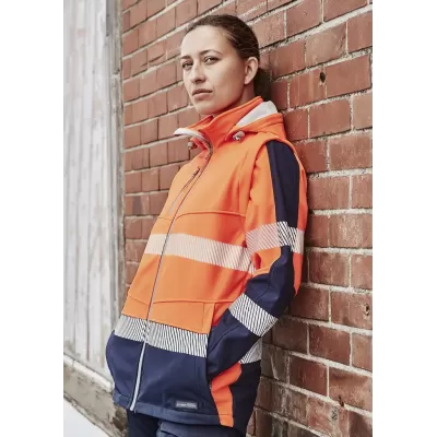 Womens Streetworx 2 In 1 Stretch Softshell Jacket