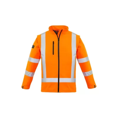 Womens Hi Vis NSW Rail X Back 2 In 1 Softshell Jacket