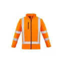 Womens Hi Vis NSW Rail X Back 2 In 1 Softshell Jacket