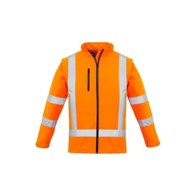 Womens Hi Vis NSW Rail X Back 2 In 1 Softshell Jacket