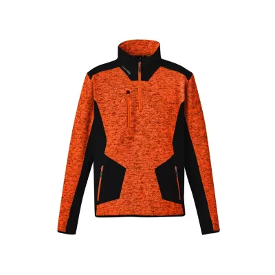 Unisex Streetworx Reinforced Knit 1/2 Zip Pullover