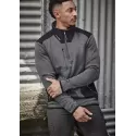 Unisex Streetworx Reinforced Knit 1/2 Zip Pullover
