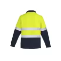 Unisex Hi Vis Polar Fleece Pullover - Hoop Taped