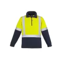Unisex Hi Vis Polar Fleece Pullover - Shoulder Taped
