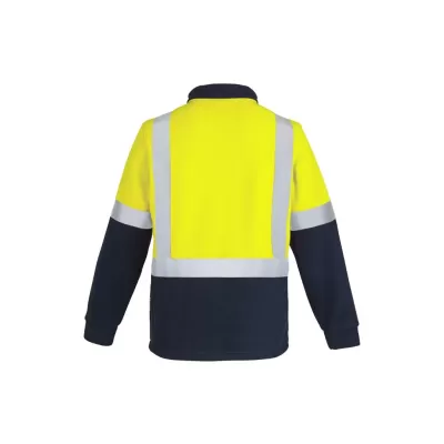 Unisex Hi Vis Polar Fleece Pullover - Shoulder Taped