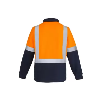 Unisex Hi Vis Polar Fleece Pullover - Shoulder Taped