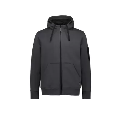 Unisex Zip Front Multi-Pocket Hoodie