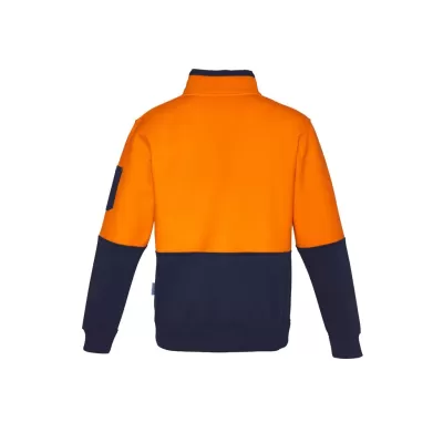 Unisex Hi Vis 1/2 Zip Pullover