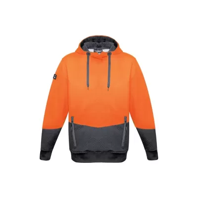 Unisex Hi Vis Textured Jacquard Hoodie