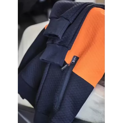 Unisex Hi Vis Textured Jacquard Hoodie