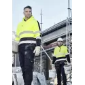 Unisex Hi Vis Stretch Taped Hoodie