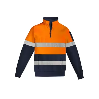 Unisex Hi Vis 1/4 Zip Pullover - Hoop Taped