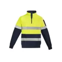 Unisex Hi Vis 1/4 Zip Pullover - Hoop Taped
