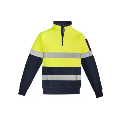 Unisex Hi Vis 1/4 Zip Pullover - Hoop Taped