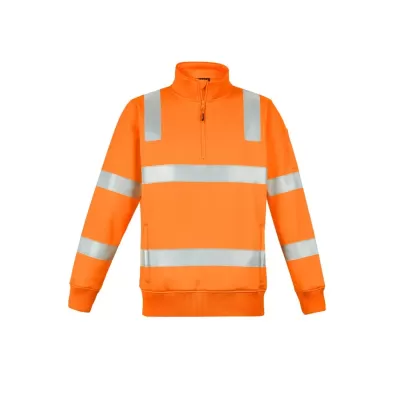 Unisex Hi Vis VIC Rail 1/4 Zip Pullover