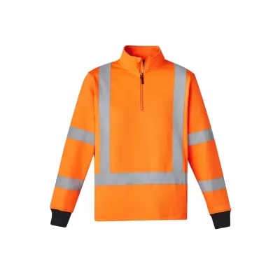 Unisex Hi Vis X Back Rail Jumper
