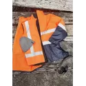 Unisex Hi Vis Waterproof Reversible Vest