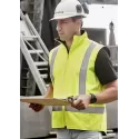 Unisex Hi Vis Waterproof Reversible Vest