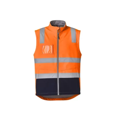 Unisex Hi Vis Softshell Vest