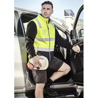 Unisex Hi Vis Softshell Vest