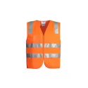 Unisex Hi Vis Zip Vest