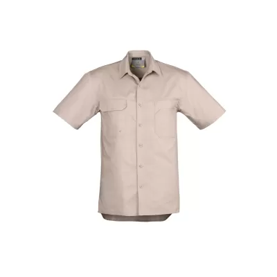 Mens Lightweight Tradie Short Sleeve Shirt