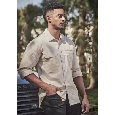Mens Lightweight Tradie Long Sleeve Shirt